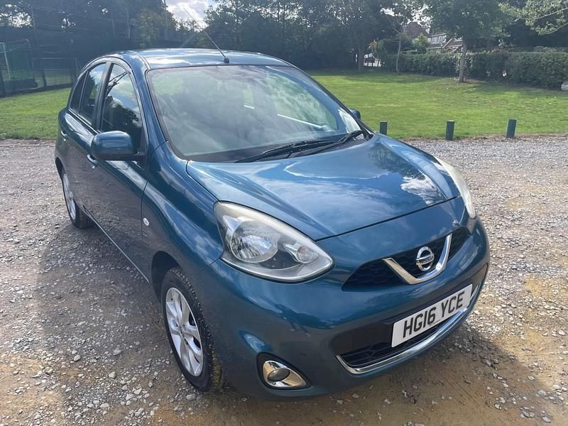 Blue Used 2016 Nissan Micra Acenta Hatchback | £2,499 (Good price) - Image 1/4