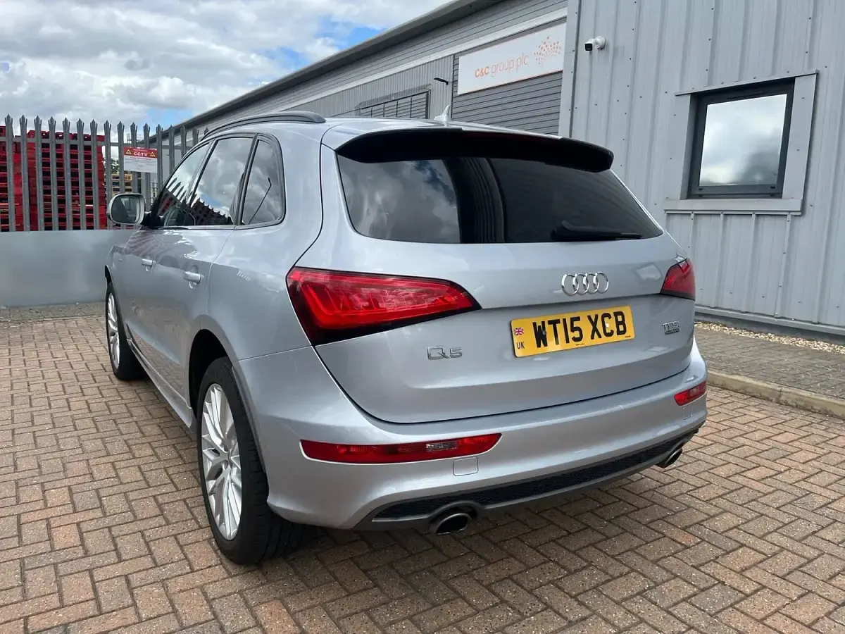 Used Audi Q5 S-line plus 230 HP (169 kW) 2015 Silver SUV