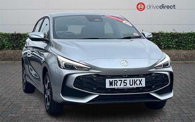 Metallic monument silver New 2025 MG MG3 Trophy Hatchback | £16,995 (Good price) - Image 1/4