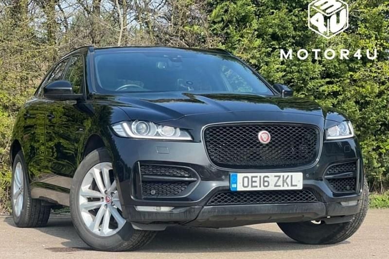 Used Jaguar F-Pace R-Sport 180 HP (132 kW) 2016 Black SUV