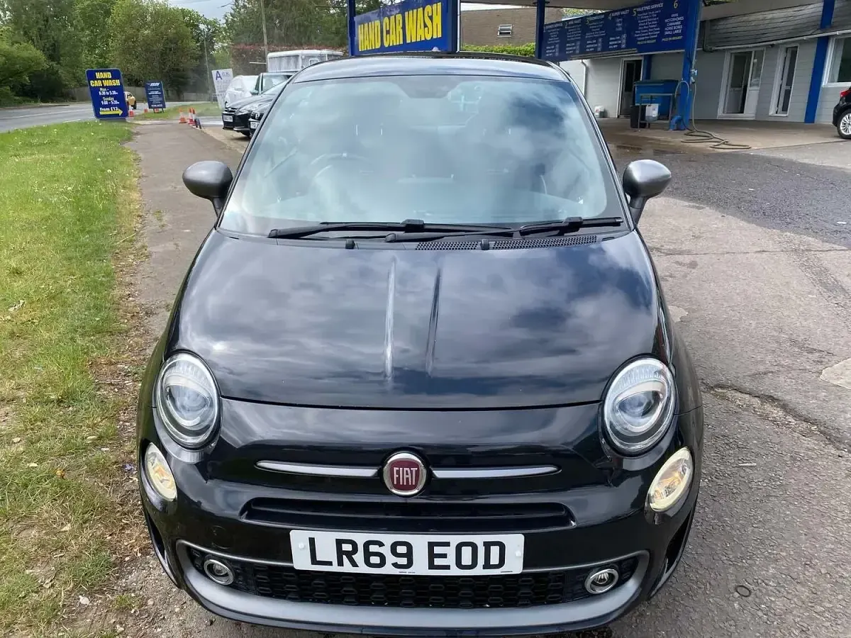 Used Fiat 500 S 69 HP (50 kW) 2019 Black Hatchback