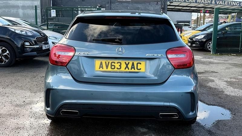 Used Mercedes A45 AMG AMG 360 HP (264 kW) 2013 Blue Hatchback