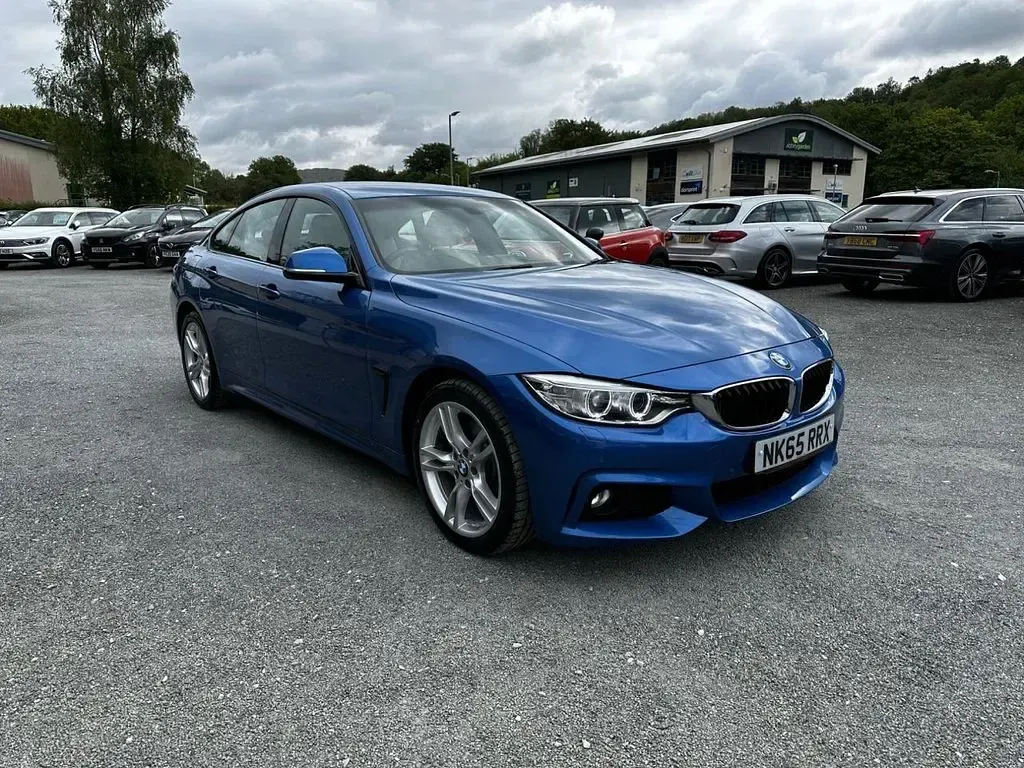 Used BMW 430 M Sport 258 HP (189 kW) 2015 Blue Coupe