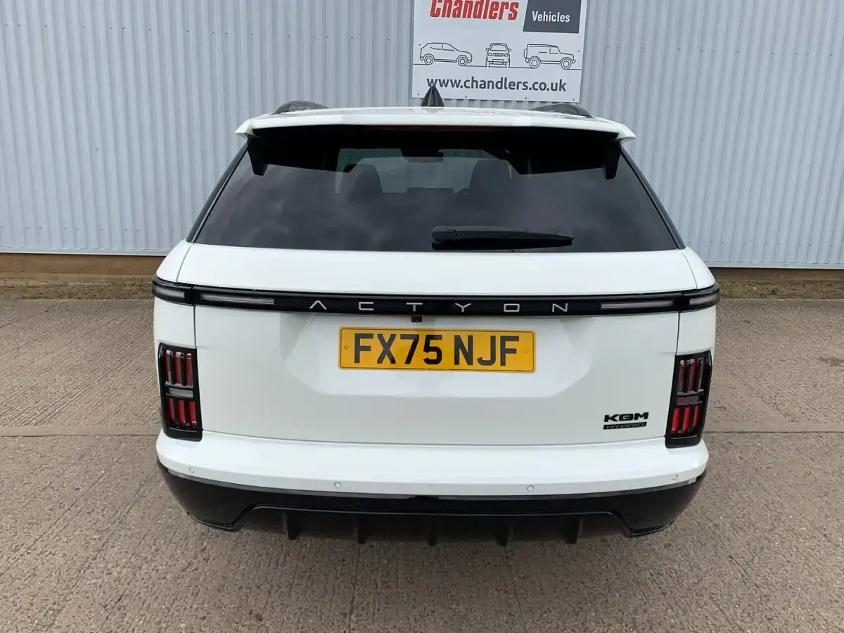 New KGM Actyon 163 HP (119 kW) 2026 White SUV