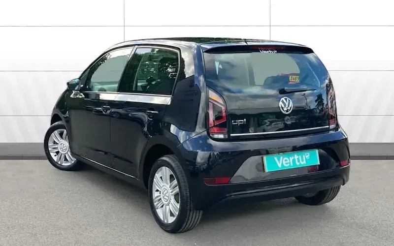 Used VW up! high up! 75 HP (55 kW) 2018 Black Hatchback