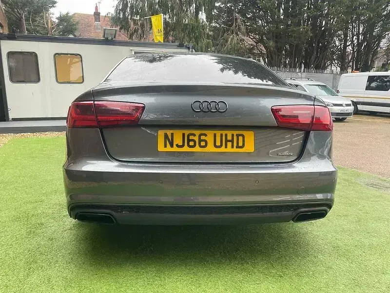Used Audi A6 Black Edition 190 HP (139 kW) 2016 Grey Sedan