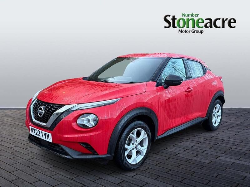 Used Nissan Juke N-Connecta 114 HP (83 kW) 2022 Red SUV