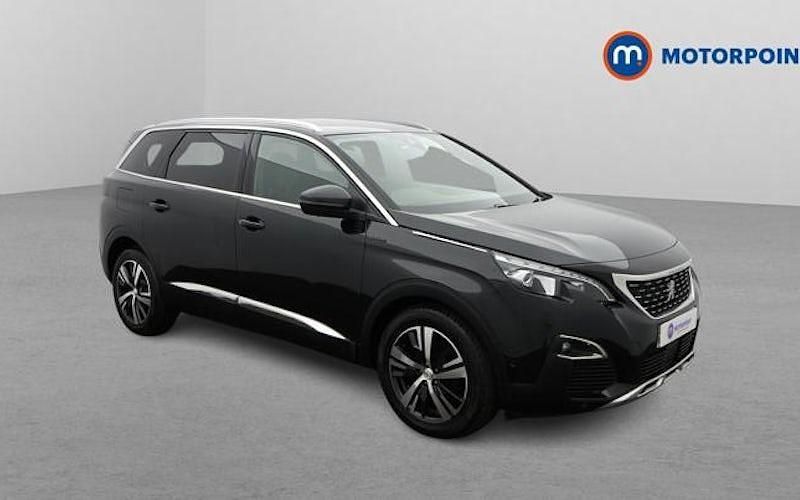 Used Peugeot 5008 GT-line 131 HP (96 kW) 2019 Black SUV