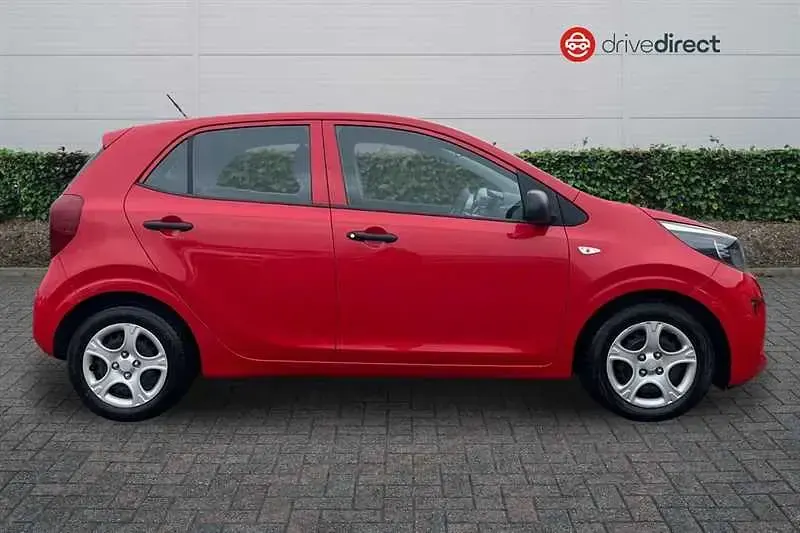 Used Kia Picanto 66 HP (48 kW) 2018 Red Hatchback