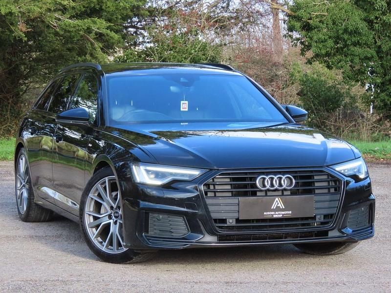 Used Audi A6 Black Edition 204 HP (150 kW) 2022 Black Estate