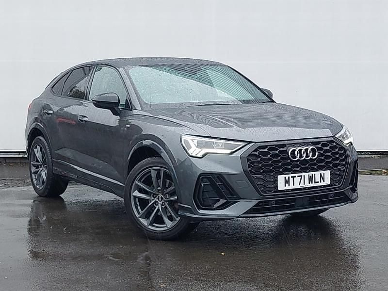 Grey Used 2021 Audi Q3 Sportback Black Edition SUV | £26,998 (Good price) - Image 1/4