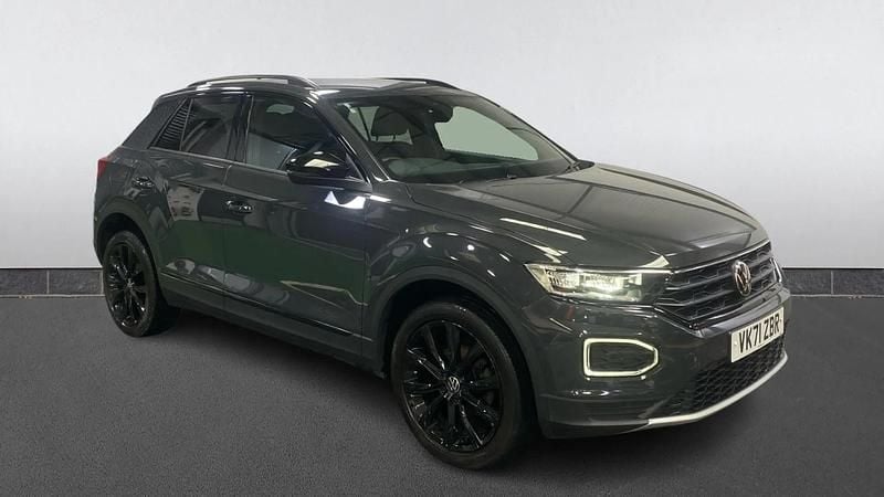 Used VW T-Roc Black Edition 110 HP (80 kW) 2022 Grey SUV