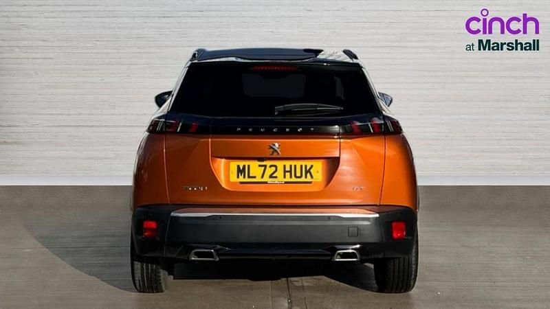 Used Peugeot 2008 GTi 131 HP (96 kW) 2022 Orange SUV