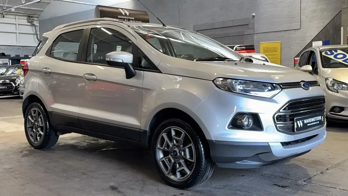 Used Ford Ecosport Titanium 95 HP (69 kW) 2015 Silver SUV