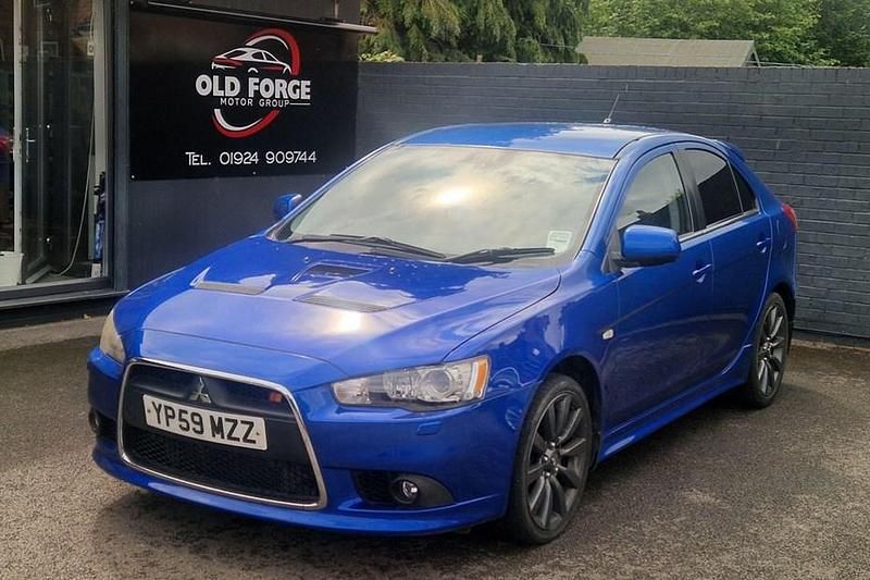 Used Mitsubishi Lancer 2009 Blue Hatchback