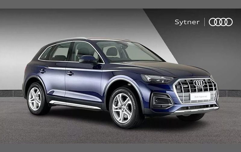 Blue Used 2021 Audi Q5 Sport SUV | £28,000 (Fair price) - Image 1/4