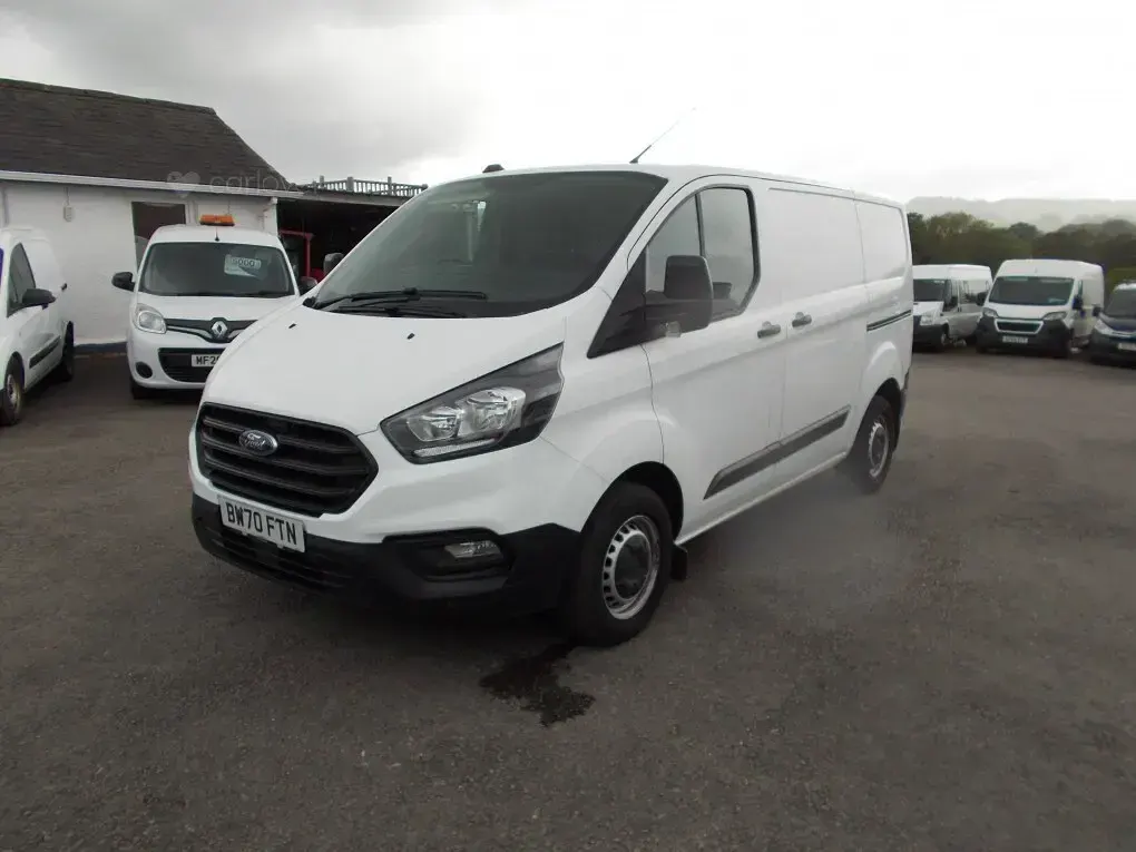 Used Ford Transit Custom 105 HP (77 kW) 2021 White Van