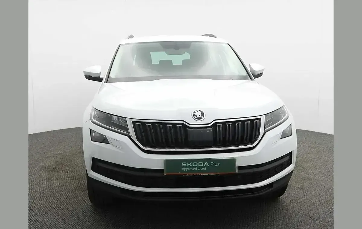 Used Skoda Kodiaq SE L 150 HP (110 kW) 2021 White SUV