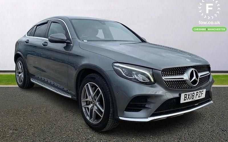 Grey Used 2018 Mercedes GLC220 Active Coupe | £21,699 (Fair price) - Image 1/4