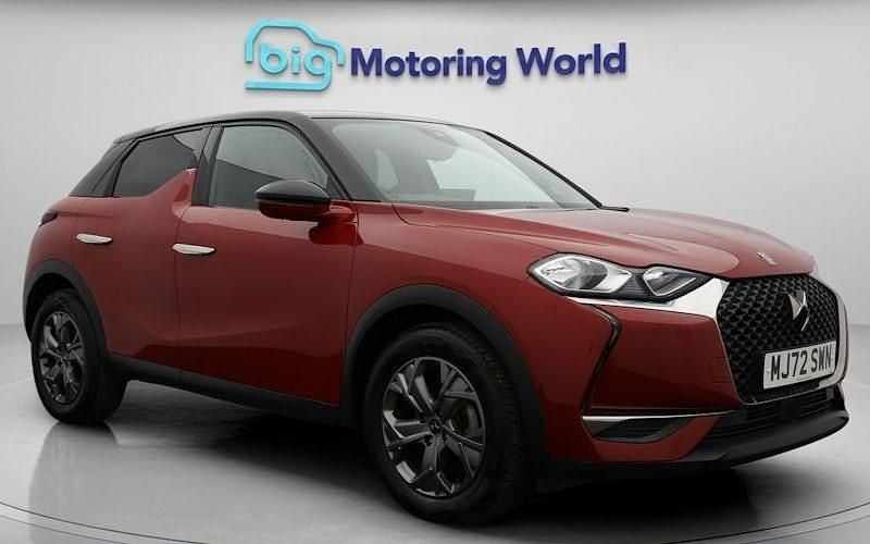 Used DS Automobiles DS3 Crossback Bastille 102 HP (75 kW) 2022 Red SUV