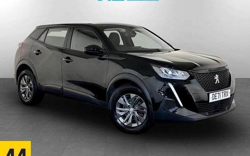 Black Used 2021 Peugeot 2008 Active Premium SUV | £8,595 (Fair price) - Image 1/2