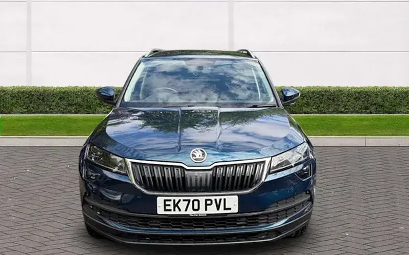Usado Skoda Karoq SE L 150 HP (110 kW) 2020 Azul SUV
