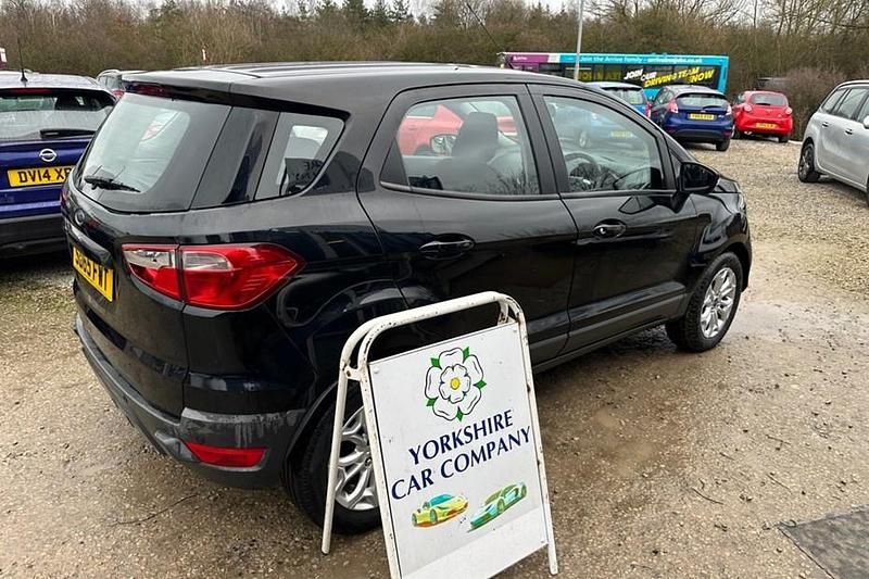 Used Ford Ecosport Zetec 95 HP (69 kW) 2015 Black SUV