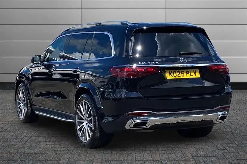 Used Mercedes GLS450 AMG Line Premium Plus 367 HP (269 kW) 2025 Obsidian black SUV