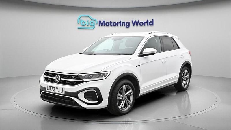 Used VW T-Roc R-line 150 HP (110 kW) 2022 White SUV