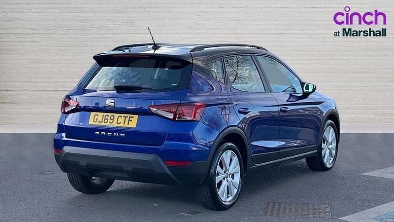 Used Seat Arona SE Technology 115 HP (84 kW) 2019 Mystery blue midnight black SUV