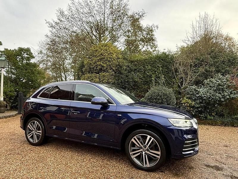 Used Audi Q5 S-Line 2018 Blue SUV
