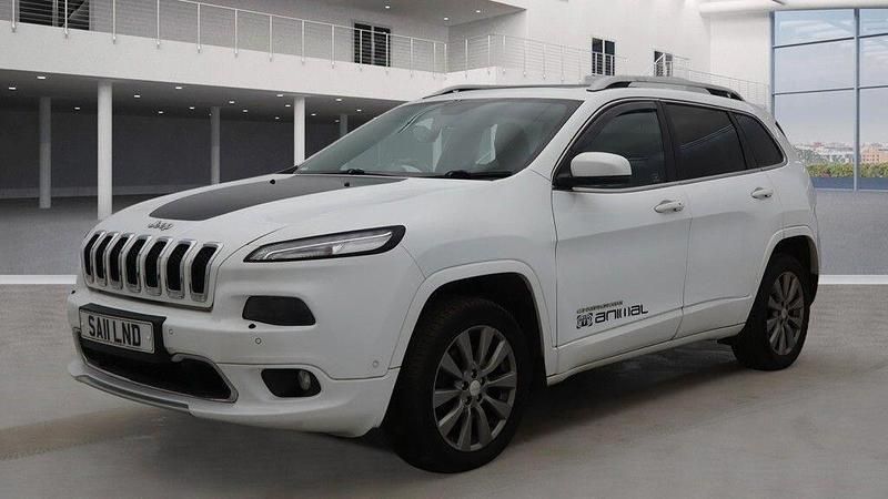 Used Jeep Cherokee Overland 2018 White SUV