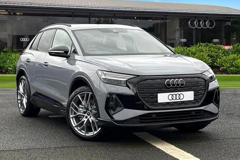 New Audi Q4 e-tron Black Edition 210 kW (286 HP) 2026 Grey SUV