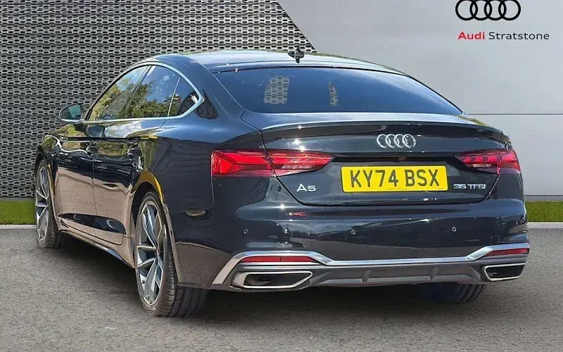 Used Audi A5 Sportback S-Line 150 HP (110 kW) 2024 Black Hatchback