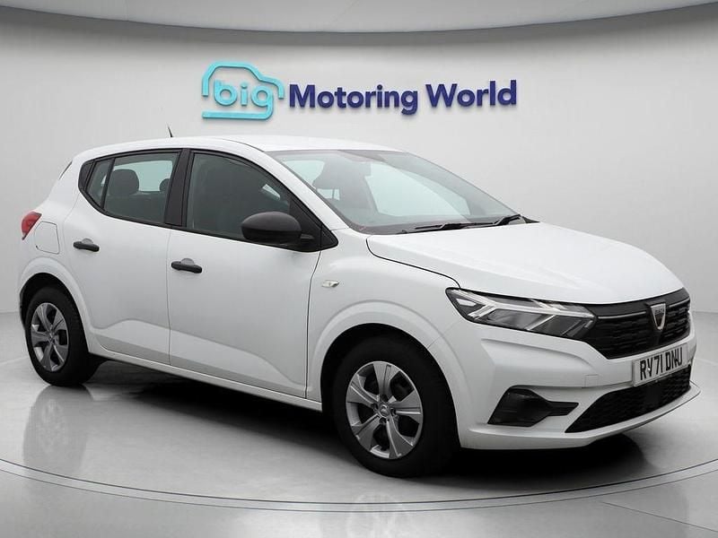 White Used 2022 Dacia Sandero Essentiel Hatchback | £8,500 (Good price) - Image 1/1