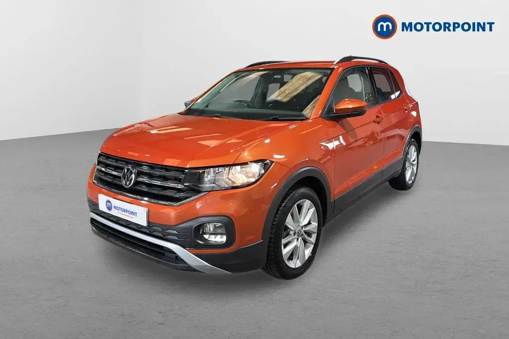 Begagnad VW T-Cross SE 110 HK (80 kW) 2022 Orange SUV