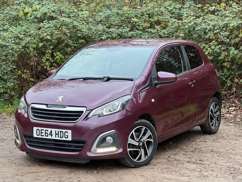 Purple Used 2015 Peugeot 108 Allure Hatchback | £3,695 (Good price) - Image 1/4