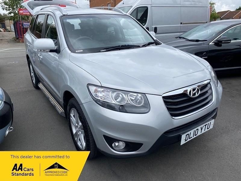 Silver Used 2010 Hyundai Santa Fe Premium SUV | £3,695 (A bit pricey) - Image 1/4