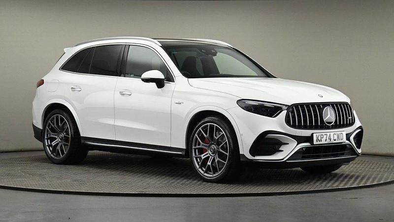 White Used 2024 Mercedes GLC63 AMG Premium SUV | £71,700 - Image 1/4