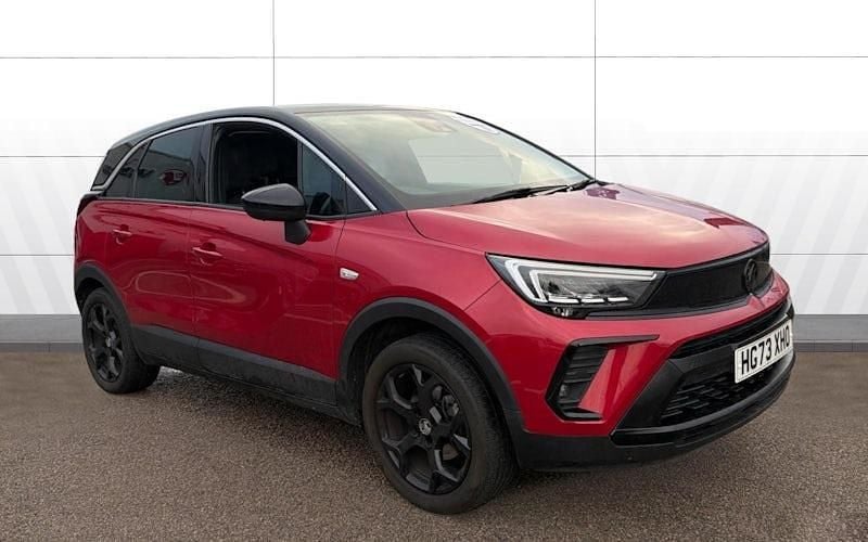 Used Vauxhall Crossland 110 HP (80 kW) 2023 Red SUV