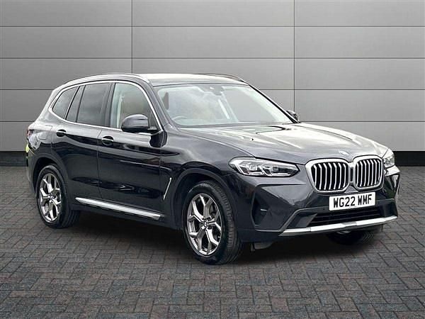 Grey Used 2022 BMW X3 xLine SUV | £28,250 (Good price) - Image 1/4
