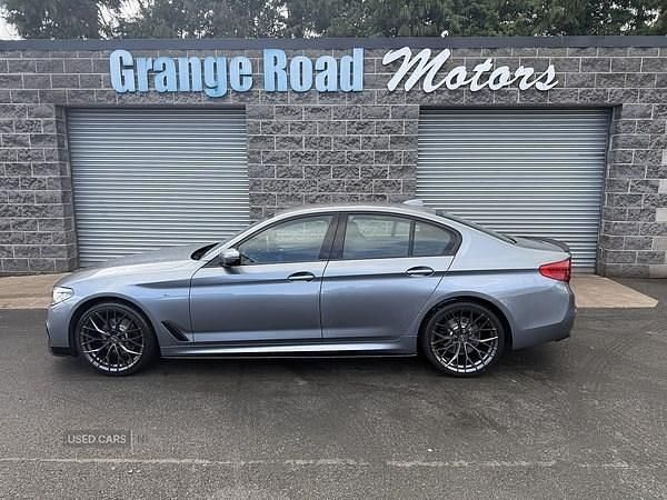 Used BMW 520 M Sport 2018 Blue Sedan