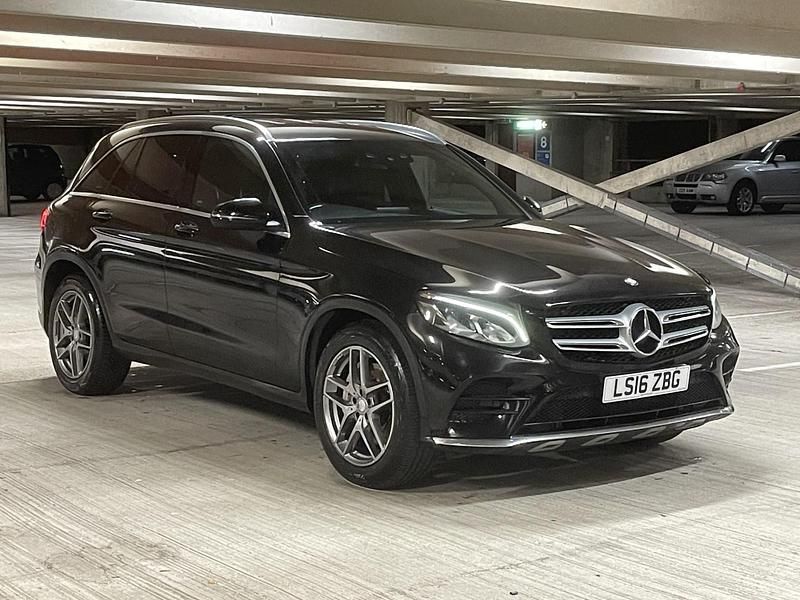 Used Mercedes GLC220 AMG line 2016 Black Estate