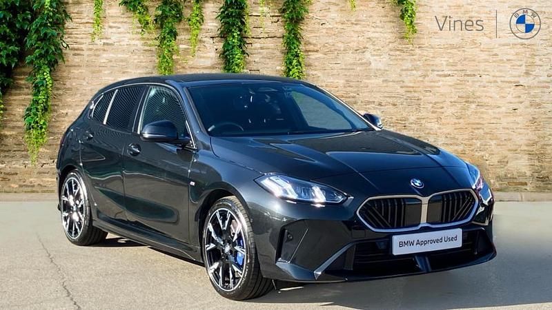 Black Used 2025 BMW 123 M Sport Hatchback | £31,995 (Fair price) - Image 1/4