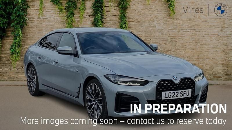 Grey Used 2022 BMW 430 Gran Coupé M Sport Coupe | £36,672 (Expensive) - Image 1/4