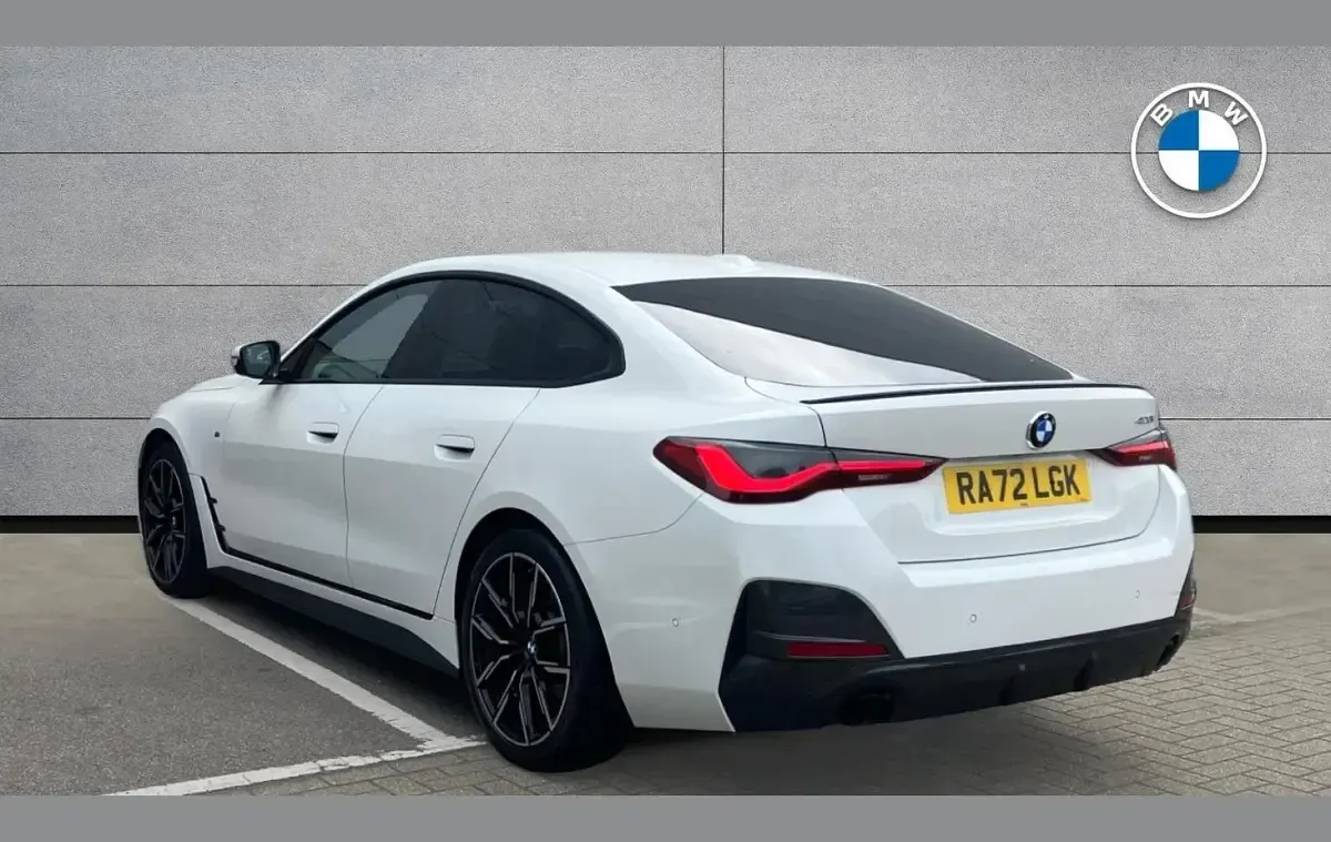 Used BMW 420 M Sport 180 HP (132 kW) 2023 White Coupe