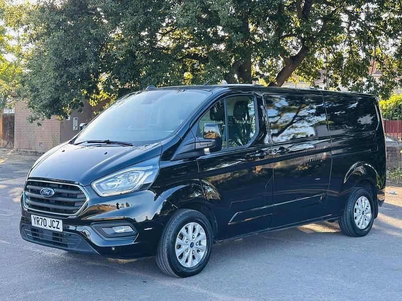 Black Used 2020 Ford Transit Custom Limited Van | £10,450 (Good price) - Image 1/4