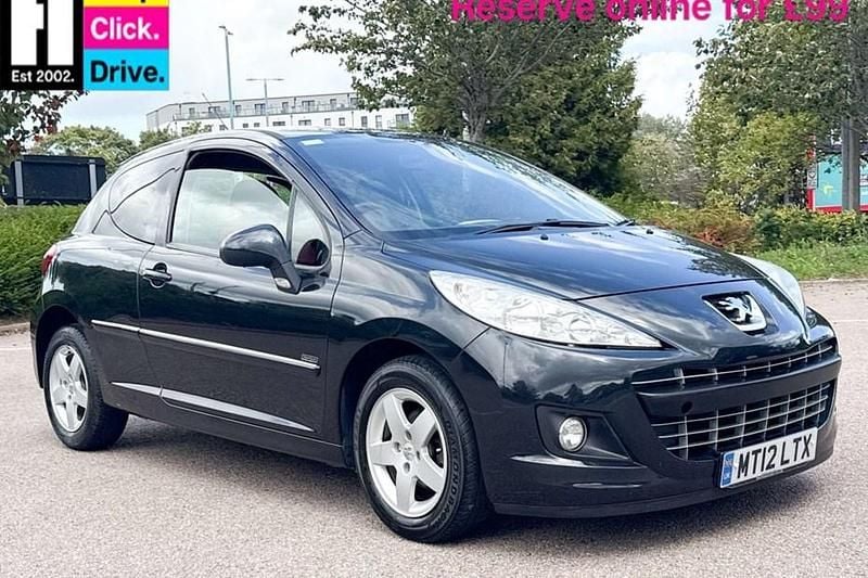 Black Used 2012 Peugeot 207 Sportium Hatchback | £2,320 (Fair price) - Image 1/1