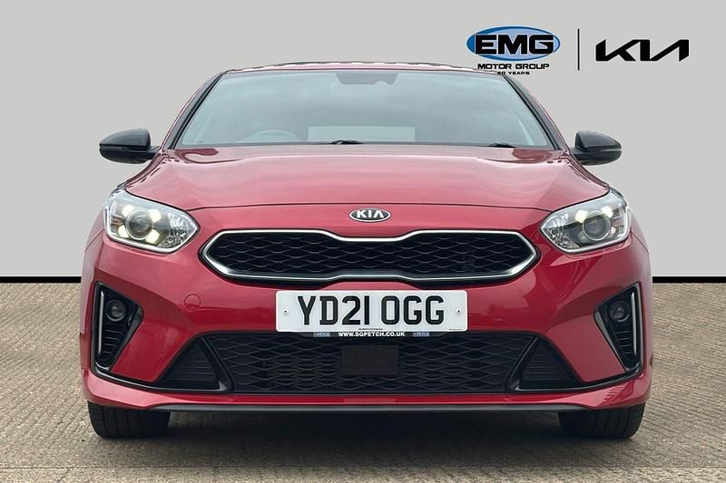 Used Kia Ceed GT GT-Line 158 HP (116 kW) 2021 Infra red Hatchback