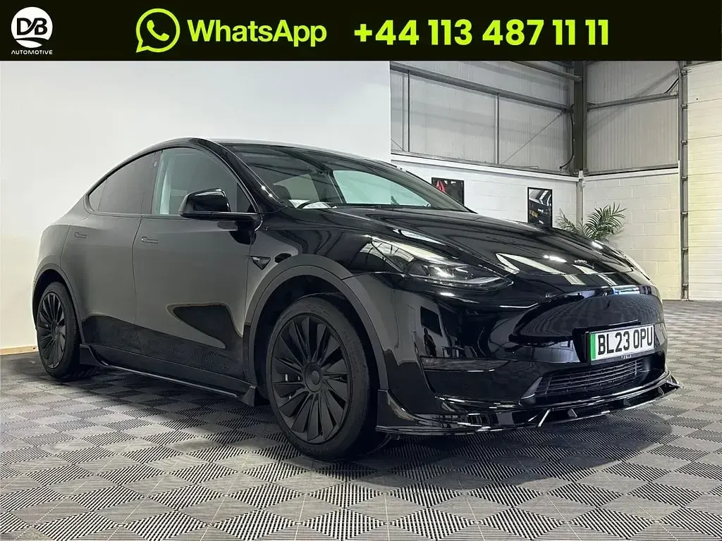 Used Tesla Model Y Long Range AWD 378 kW (514 HP) 2023 Black SUV